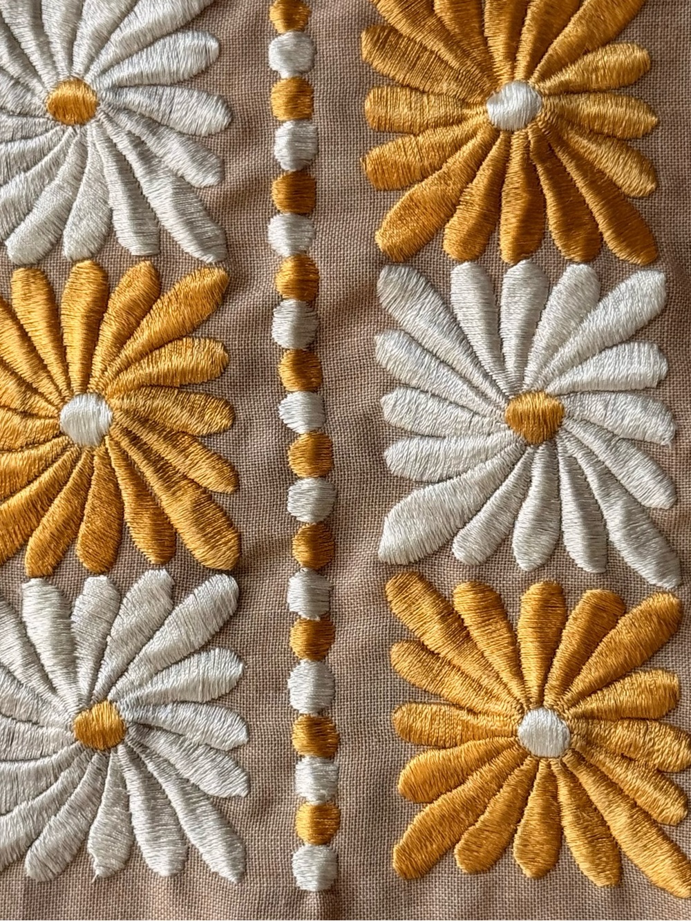 Handmade vintage fabric -Embroidered top - Picture 7 of 8